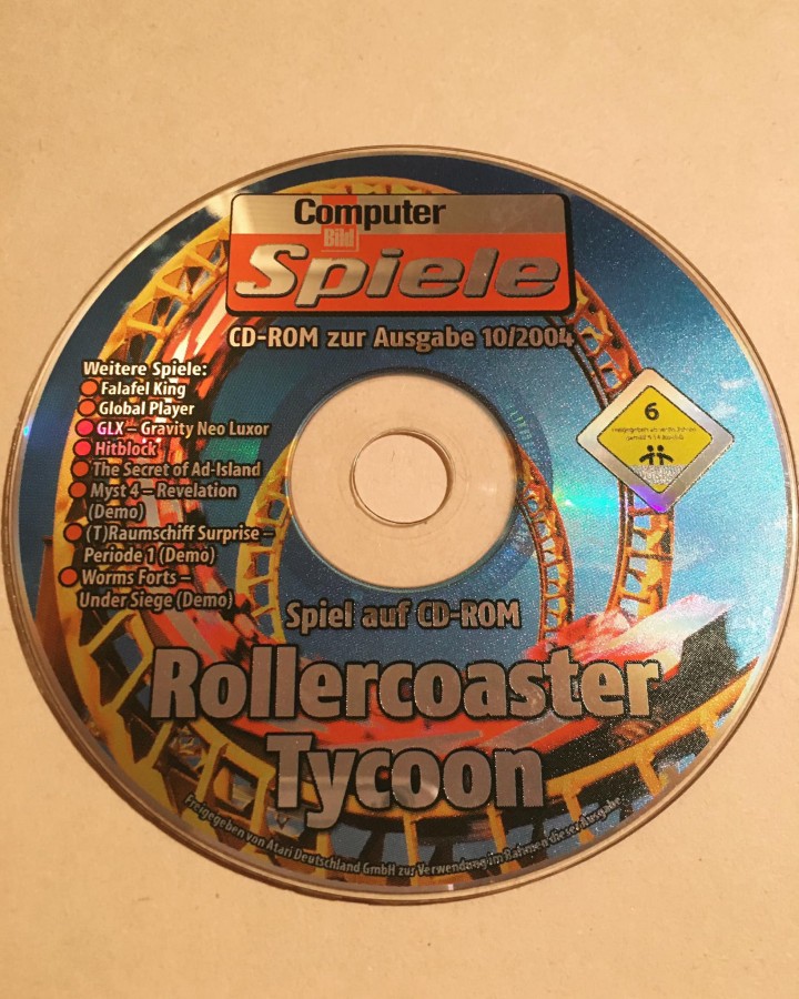 Meine erste Roller Coaster Tycoon CD [2004]