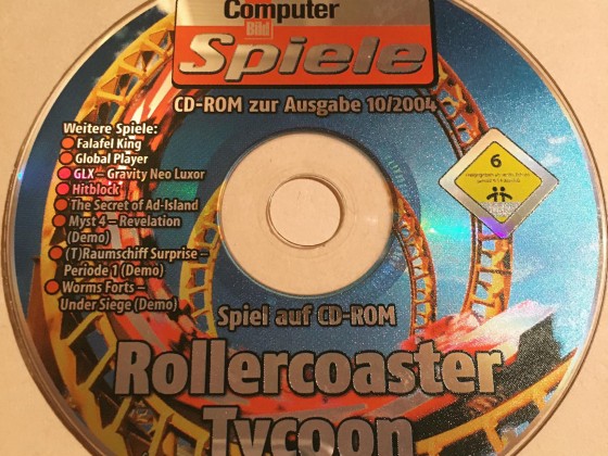 Meine erste Roller Coaster Tycoon CD [2004]
