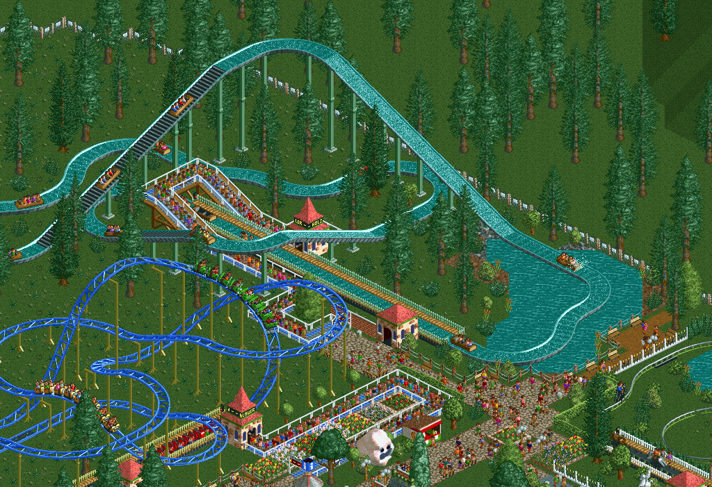 RCT1, Sz1, Forest Frontiers 3, Holzfäller